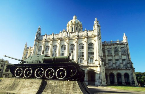 El Museo de la Revolucin en La Habana Vieja, Cuba